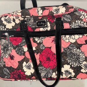Vera Bradley "Mocha Rouge" (2011) Laptop Tote/Briefcase